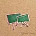 Набор высечек из бумаги "Школьный", 39 шт (ScrapMania)