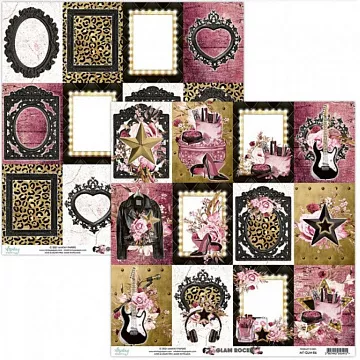 Бумага "Glam Rock 06" (Mintay)