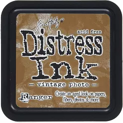 Штемпельная подушечка Distress Ink Винтажное фото (Vintage Photo)