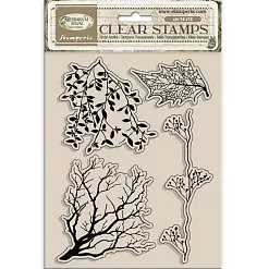 Набор штампов 14х18 см "Herbarium Silvae" (Stamperia)