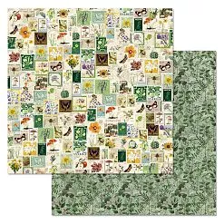 Бумага "Заповедник. Филателия" (ScrapMania) Бумага "Заповедник. Филателия" (ScrapMania)