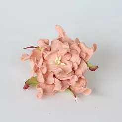 Гардения большая "Розово-персиковая светлая", 7 см, 1 шт (Craft) Гардения большая "Розово-персиковая светлая", 7 см, 1 шт (Craft)