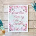 Тканевая карточка "Свадебный букет. Счастье" (ScrapMania)