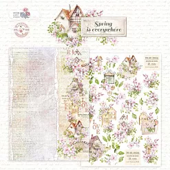 Бумага А4 "Spring is everywhere 06" (DreamLight Studio)