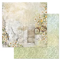 Набор бумаги 30,5х30,5 см "Сезон ромашек", 12 листов (ScrapMania)