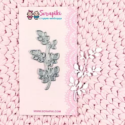 Нож "Веточка", 3,7х7,7 см (Scrapiki)
