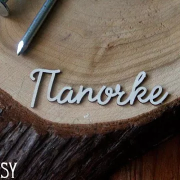 Украшение из чипборда "Папочке" (Fantasy)