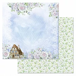 Набор бумаги 20х20 см "Родной дом", 12 листов (ScrapMania)