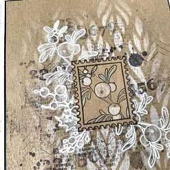 Штамп "Омела", 6 см (Скрапклуб)