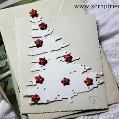 Нож "Ель", 8,5х12 см (Scrapfriend)