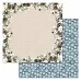 Бумага "Новогодние традиции. Хлопок и шишки" (ScrapMania)