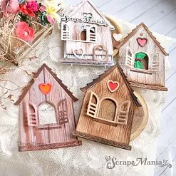 Нож "Соловьиные сказки. Скворечник", 4,5х6,9 см (ScrapMania) Нож "Соловьиные сказки. Скворечник", 4,5х6,9 см (ScrapMania)