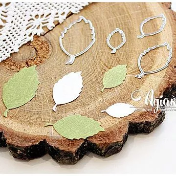 Набор ножей для вырубки "Базовые листья" (AgiArt)