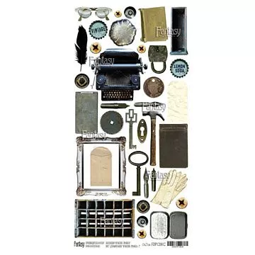 Бумага 13х28 см "Мужские правила. Лист для вырезания 3" (Fantasy)