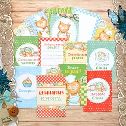 Набор карточек "Усатый поваренок" (ScrapMania)
