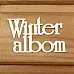 Украшение из чипборда "Winter album" (Просто небо)