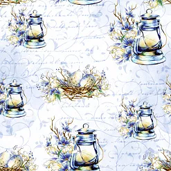 Бумага "Spring birds - 5" (SunnyCraft)