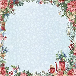 Набор бумаги 30,5х30,5 см "Сказка на Рождество", 12 листов (ScrapMania)