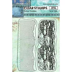 Штамп "Song of the sea. Double border", 14х18 см (Stamperia)