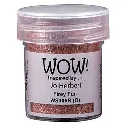 Пудра для эмбоссинга с глиттером "Firey Fun. Зажигательное веселье" (WOW)