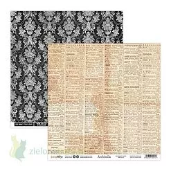 Набор бумаги 20х20 см "Archivalia", 12 листов (ScrapBoys)