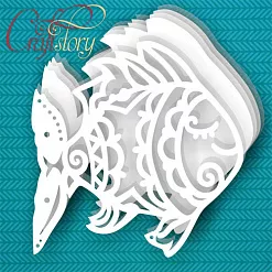 Заготовка для альбома 19х19,5 см "Рыбка" (CraftStory)