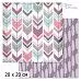 20х20 Бумага "Фономикс. Танцы ветра. Дизайн 3" (ScrapMania)