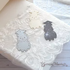 Нож "Первоклашка. Сова" 3,5х6 см (ScrapMania)