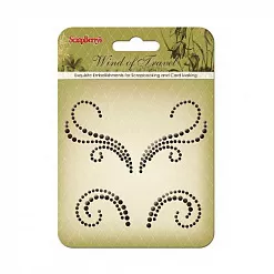 Наклейки из страз "Ветер странствий 3" (ScrapBerry's)