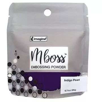 Пудра для эмбоссинга жемчужная "Индиго" (Imagine)