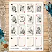 Скрап-карта А4 "Алиса в сказке. Колода карт" (ScrapMania)