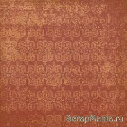 Бумага "Медальон с бронзовым отливом" (K&Co) Бумага "Медальон с бронзовым отливом" (K&Co)