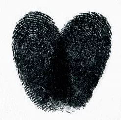 Подушечка чернильная водорастворимая "капля" Memento, размер 32х50мм, цвет черный