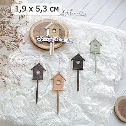Нож "Скворечник", 1,9х5,3 см (ScrapMania)