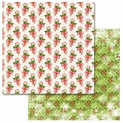 Набор бумаги 30,5х30,5 см "Новогодняя рапсодия", 6 листов (ScrapMania)