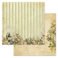 Набор бумаги 30,5х30,5 см "Затерянная среди роз", 12 листов (ScrapMania)