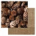 Бумага "Фономикс. Сканди. Шишки" (ScrapMania)