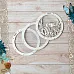 Чипборд "Мой капитан. Шейкер. Иллюминатор с рыбкой маленький" (ScrapMania)