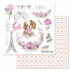 Набор бумаги 20х20 см для вырезания и вдохновения "Персонажи", 6 листов (ScrapMania)