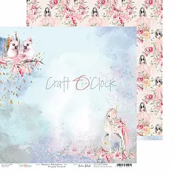 Набор бумаги 30х30 см "Princess adventures", 6 листов (CraftO'clock)