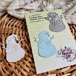 Нож "Снеговик", 6,2х4,5 см (AgiArt)