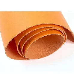 Отрез экокожи 35х50 см "Оранжевый" (Mr.Painter)