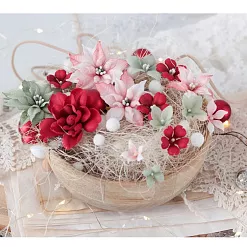 Набор цветов "Сладкое Рождество", 15 шт (Me Flowers)