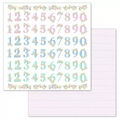 Набор бумаги 30,5х30,5 см "Теперь семья", 15 листов (ScrapMania)