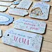 Набор цветного чипборда "Родной дом" (Scrapmania)