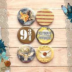 Набор фишек "Волшебник. Заклинание" (ScrapMania)
