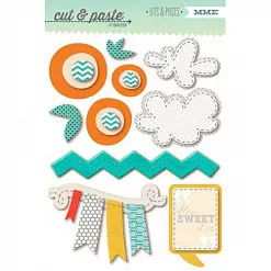 Наклейки объемные "Cut & Paste. Sweet" (My Mind's Eye)