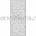 Контурные наклейки "Снеговики", цвет серебро (Artemio)