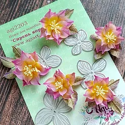 Нож "Сирень королевская", 4,3х4,3 см (AgiArt)