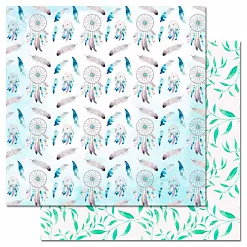 Набор бумаги 15х15 см "Этника. Твоя вселенная", 6 листов (ScrapMania) Набор бумаги 15х15 см "Этника. Твоя вселенная", 6 листов (ScrapMania)